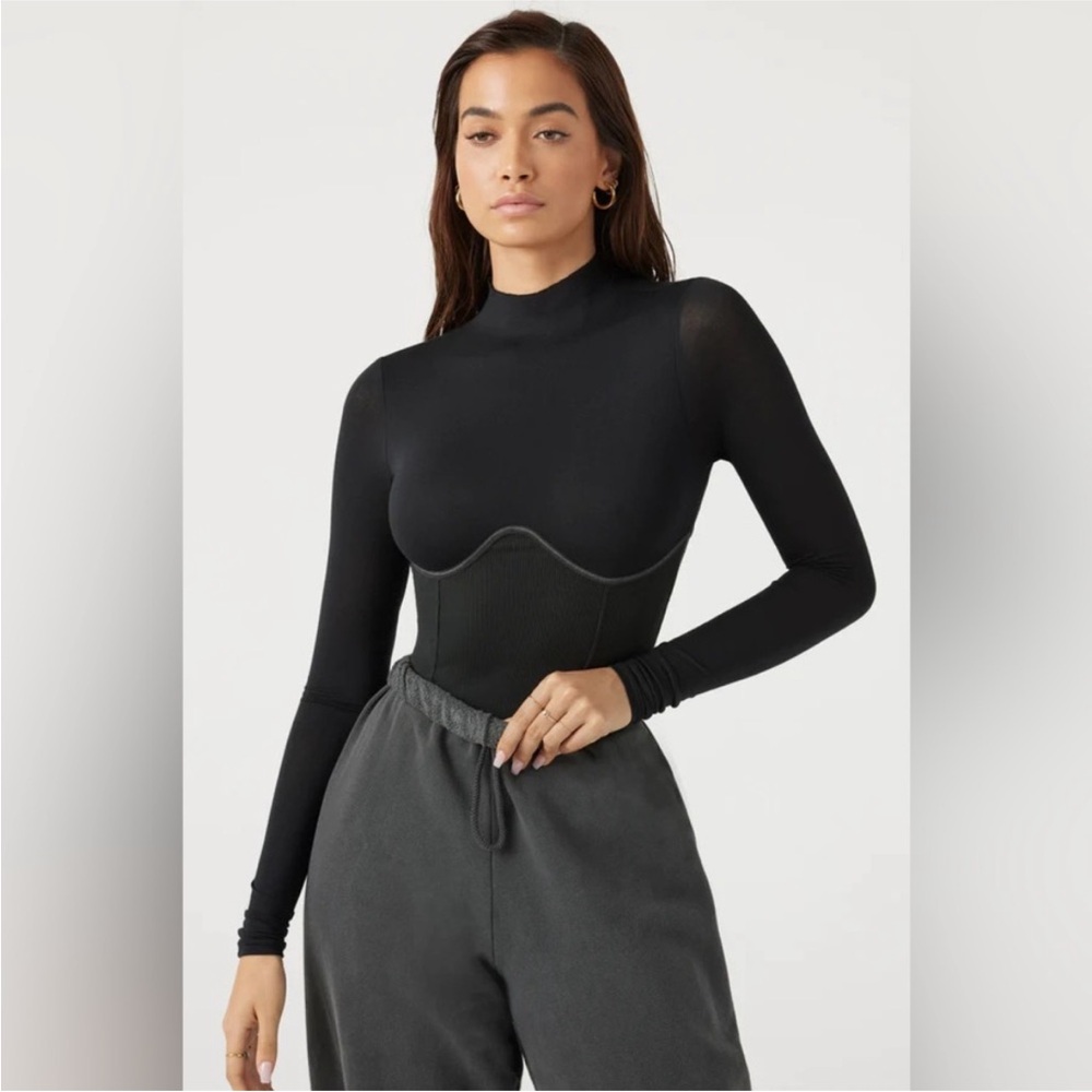 Joah Brow corset long sleeve